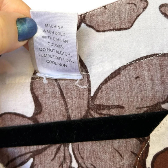 Natori Women's Langman Dress, Coverup or Resort Wear Sz Small 100% Cotton Tunic - Picture 9 of 10